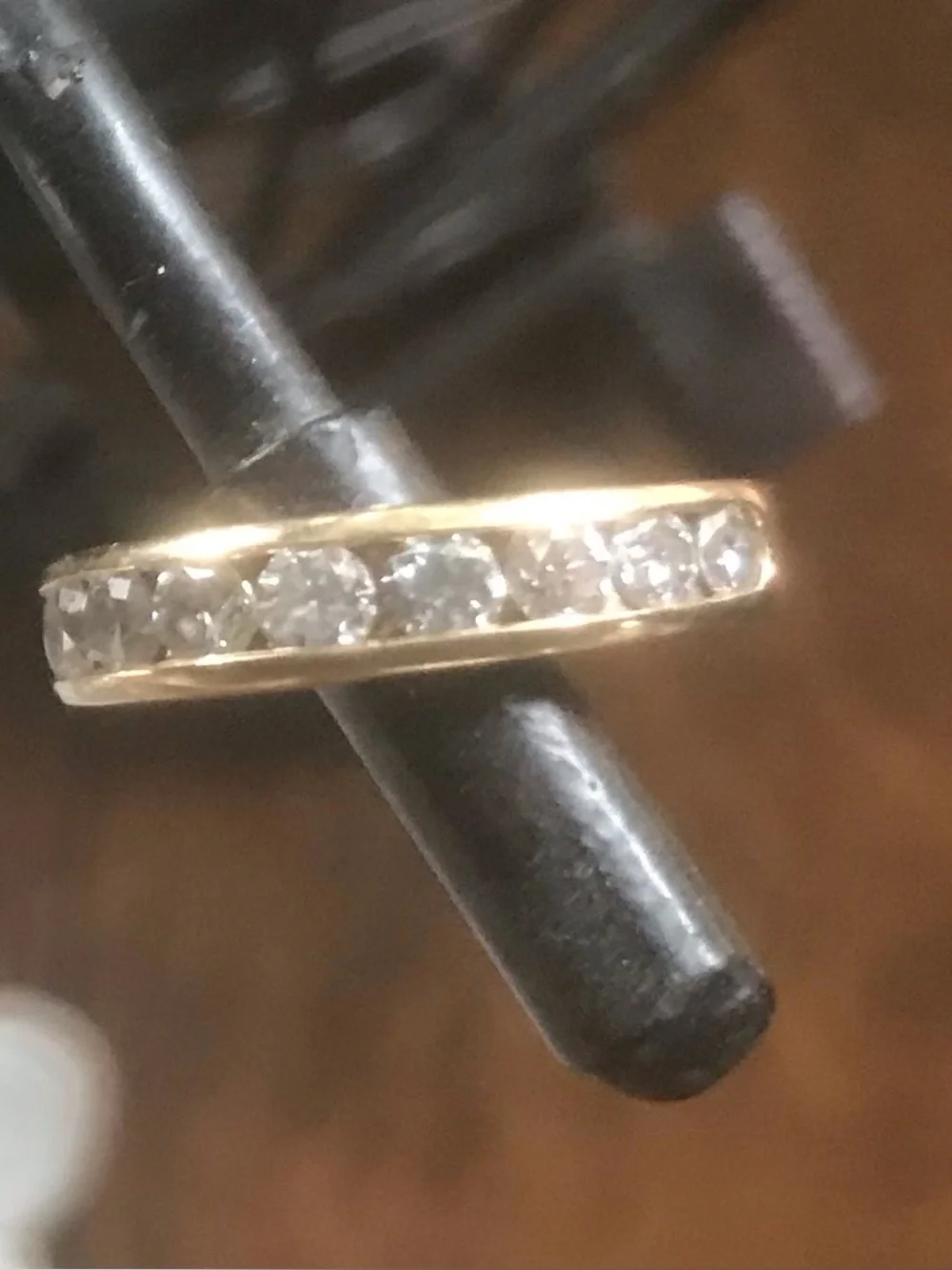 Beautiful 1 CTW Diamond Anniversary Ring Size 5 3/4